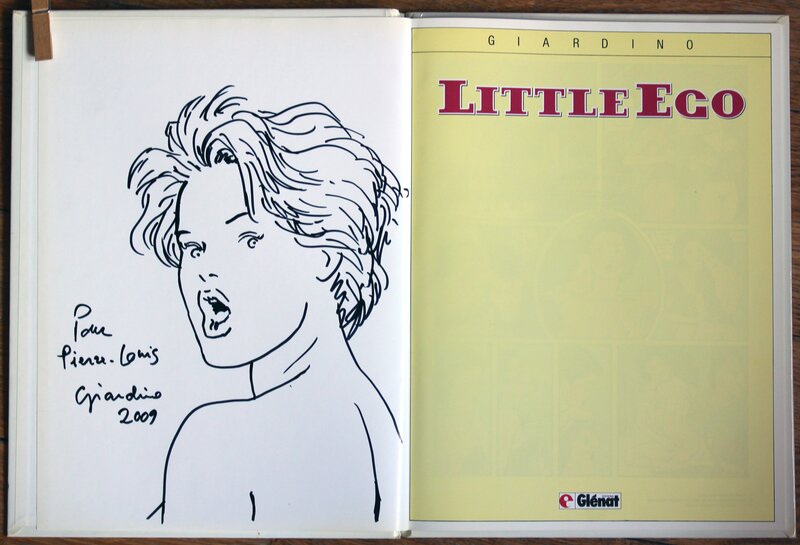 Little Ego - 2009 by Vittorio Giardino - Sketch