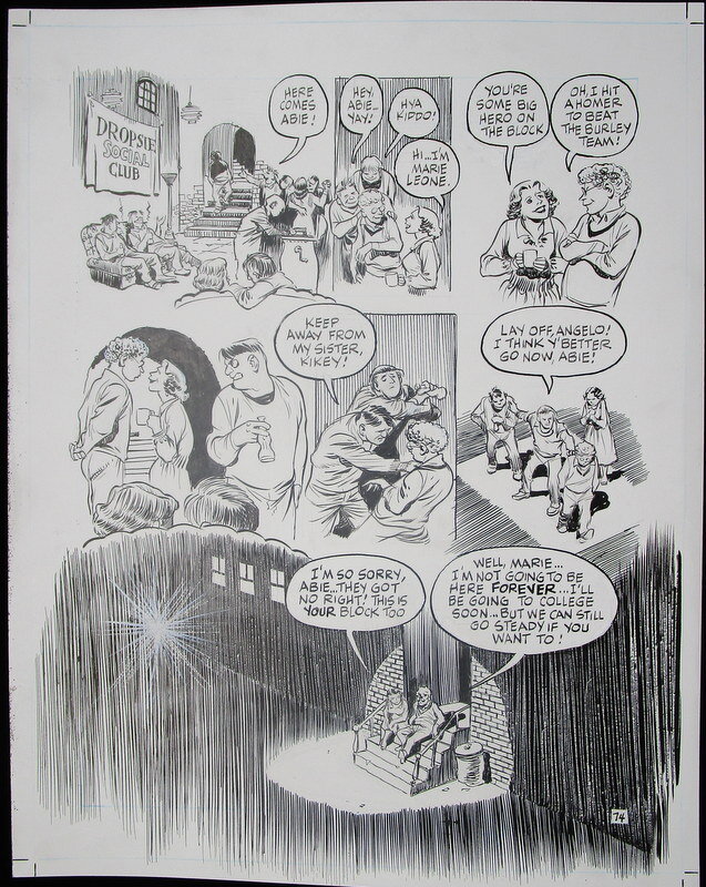 Will Eisner, Dropsie avenue - page 74 - Planche originale