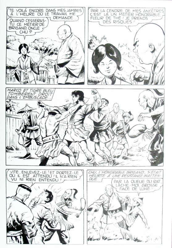 Enzo Chiomenti, Marco Polo - Parution dans Dorian n°25 (Mon journal), planche 34 - Comic Strip