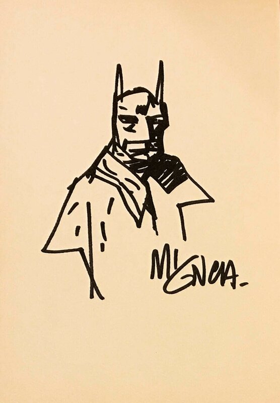 Mike Mignola, Batman gotham by gaslight - Dédicace