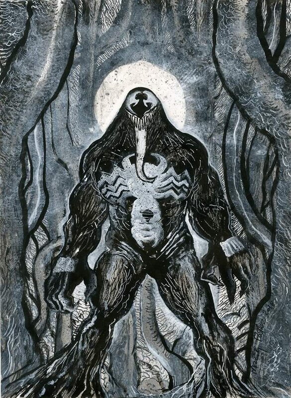 Venom by Maciej Pałka - Original Illustration
