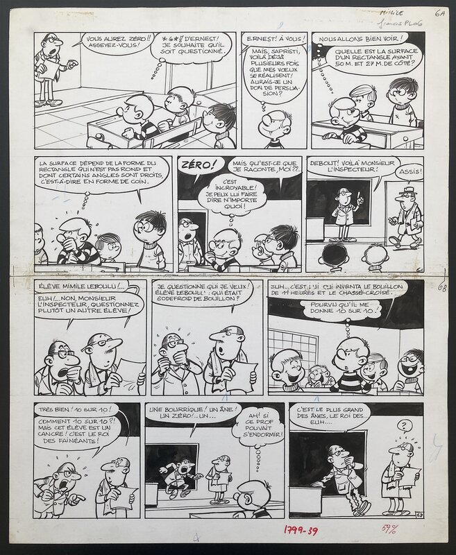 Francis, Mimile et l'étoile filante (planche 6) - Comic Strip
