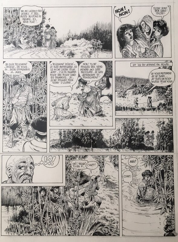 Franz  - Poupée d'ivoire - Tome 1 - Page 9 - Les Bamboux - Comic Strip