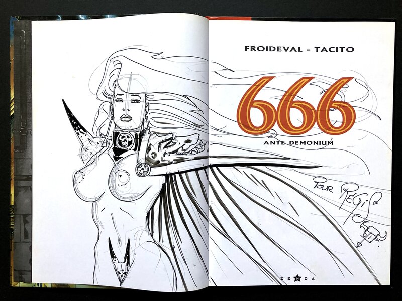 666 tome 1 par Franck Tacito - Dédicace