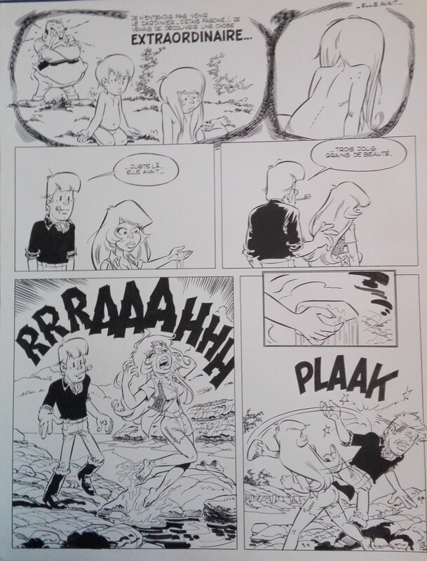 Christian Godard, Adeline du bout de la Nuit, Martin Milan - Comic Strip