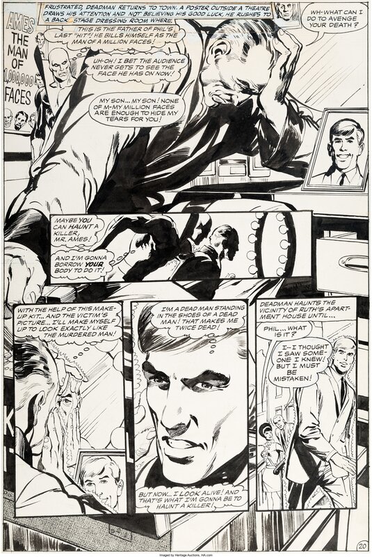 Neal Adams, Strange Adventures 214 Page 20 - Comic Strip