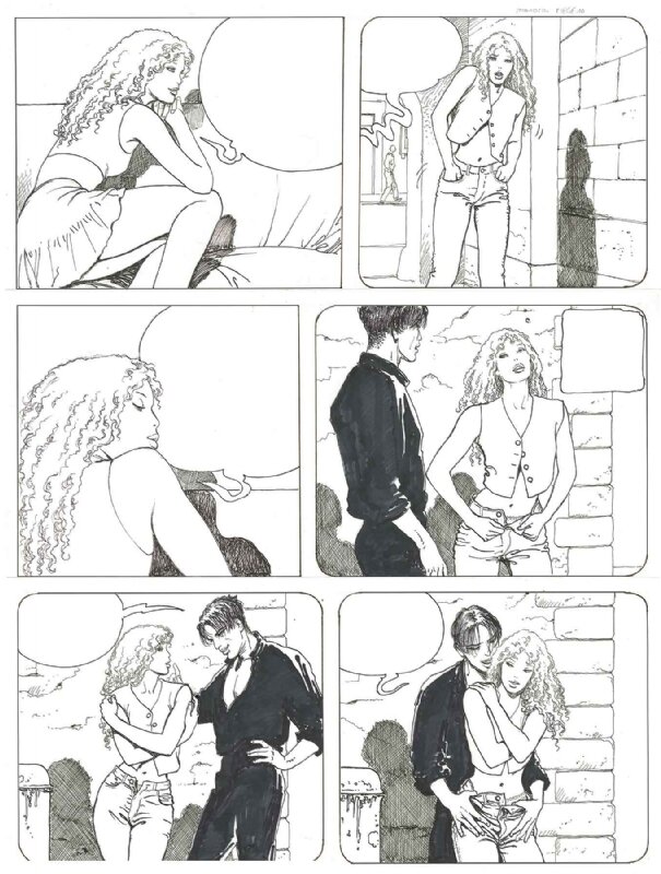 Milo Manara - Le Piege - Comic Strip