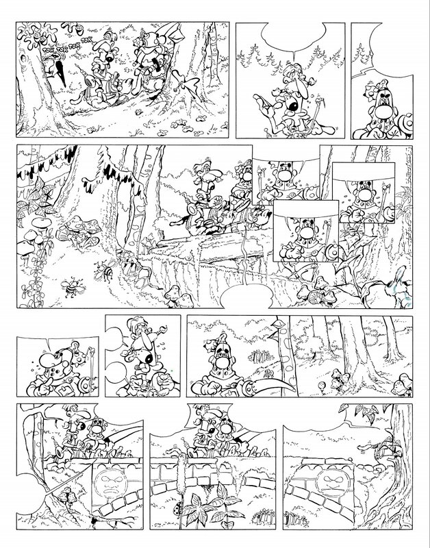 Krzysztof Kopeć, Darlan et Horwazy - Coq d'or page 11 / Darlan i Horwazy - Złoty kur str 11 - Comic Strip
