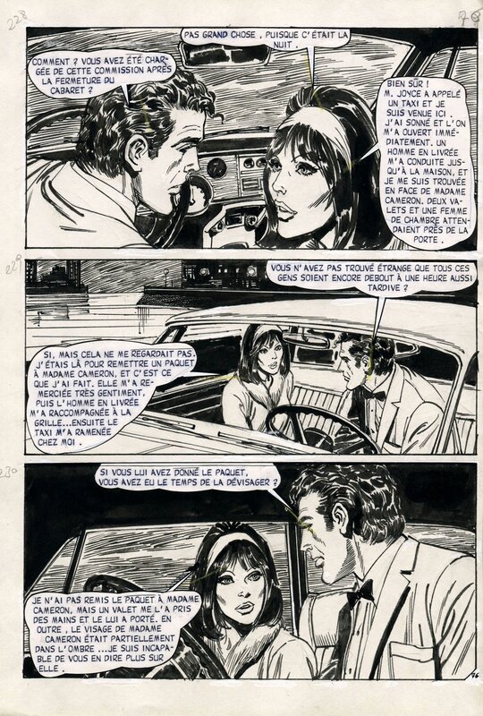 Jorge Nabau Pérez, Atomos 15 - La ténébreuse Madame Atomos, pg 76 by Jorge Nabau - Comic Strip
