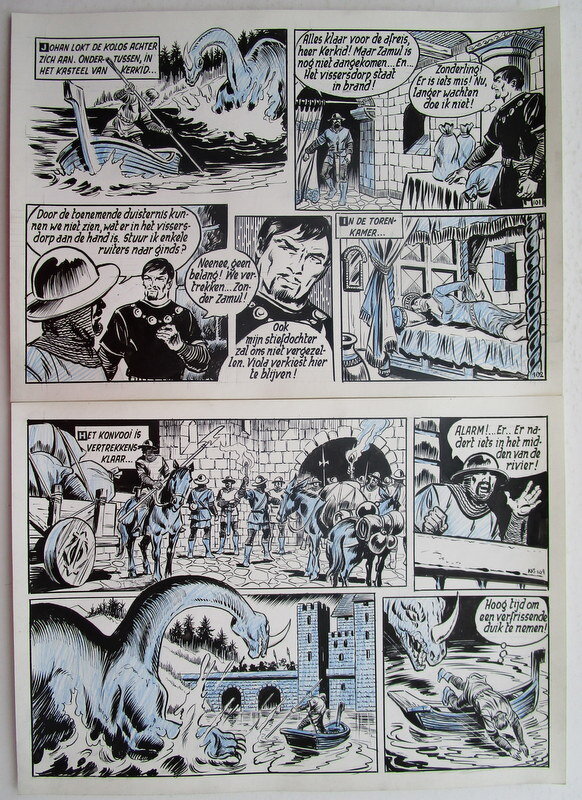 Karel Biddeloo, De riviergod - pagina 26 - Comic Strip