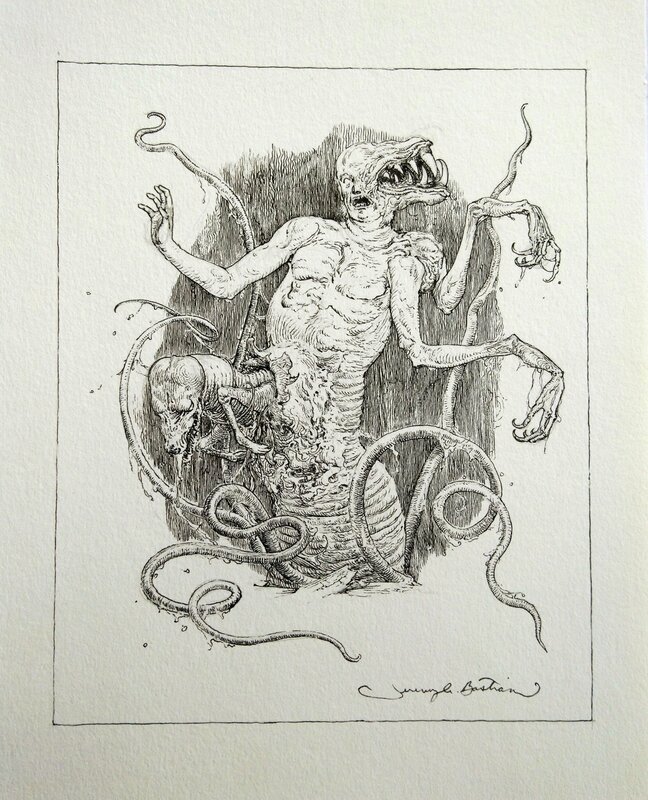 Jeremy Bastian, John Carpenter's The Thing - Original Illustration