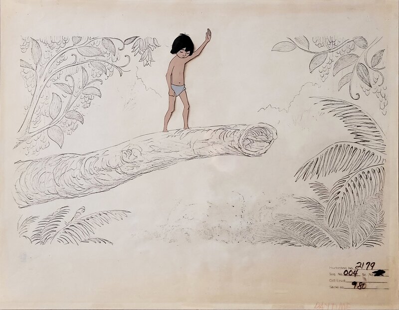 The Jungle Book by Disney Studio's - Original art