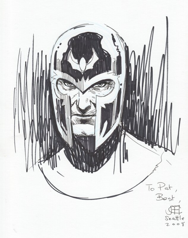 Magneto by Jim Cheung - Sketch