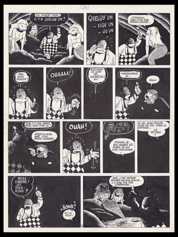 1987 - Les exploits de Yoyo - Les sirènes de Wall Street - Frank Le Gall - Comic Strip