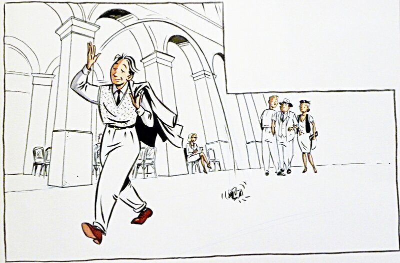 Émile Bravo, Montpellier ville propre - Concours - Illustration originale