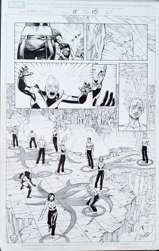 Sean Chen, Sandu Florea, Chris Claremont, X-Men the end #18 p 15 - Comic Strip