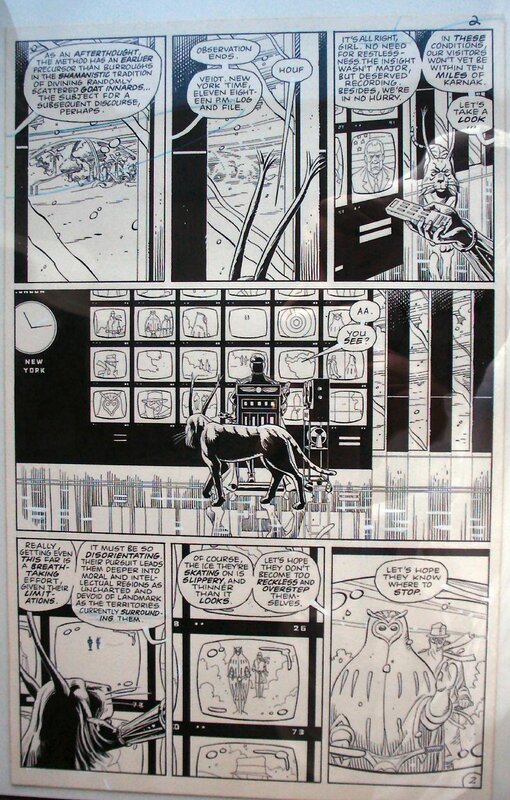 Dave Gibbons, Alan Moore, Watchmen issue #11 page #2 - Comic Strip