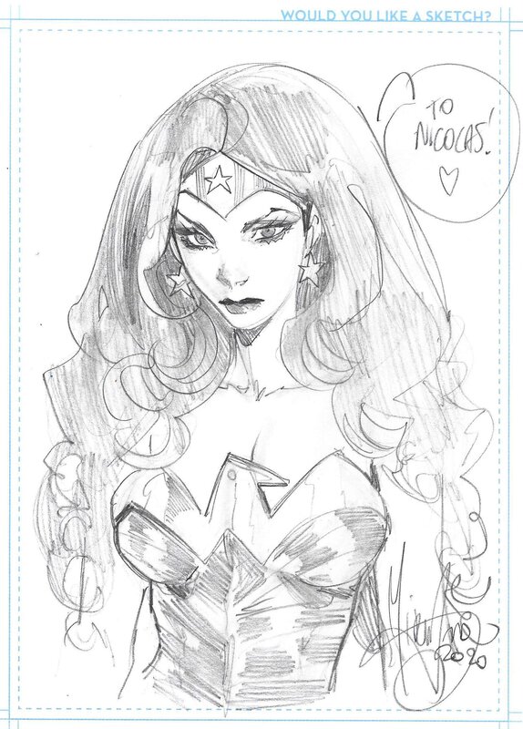 Wonder Woman by Mirka Andolfo - Sketch