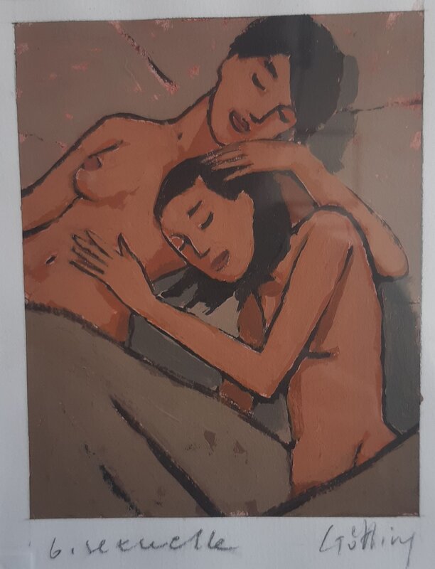 Bisexualité by Jean-Claude Götting - Original Illustration