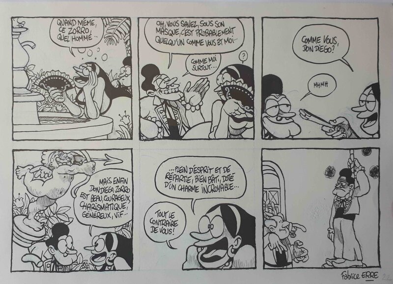 Z come Don Diego by Fabrice Erre - Comic Strip