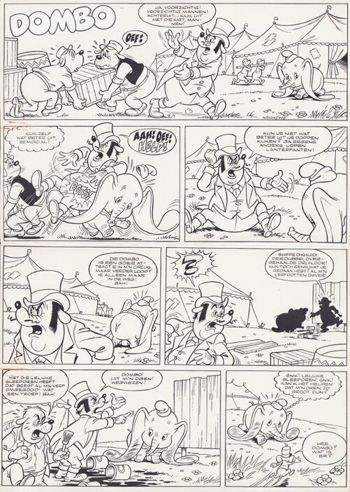 Carol Voges | 1977 | Dombo H 77do02b - Comic Strip