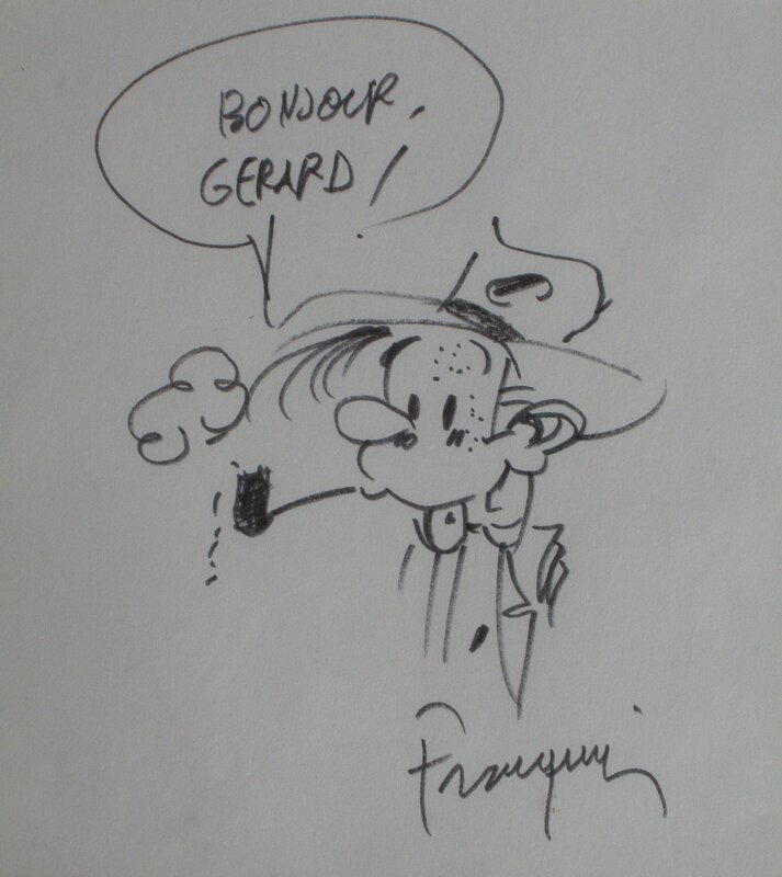 Franquin, Fantasio - Sketch
