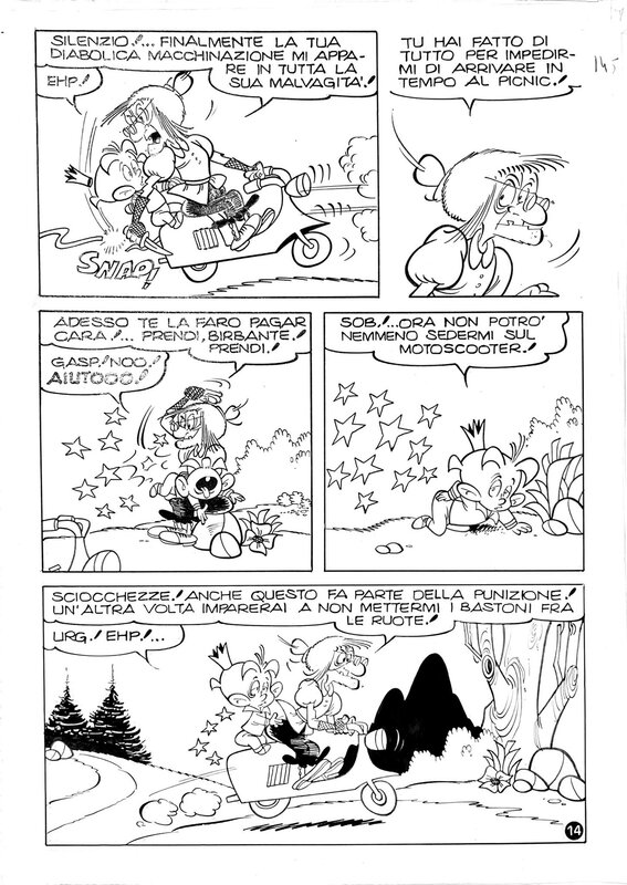 Del Principe, Tartine (Nonna Abelarda) - Comic Strip