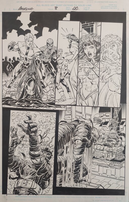 John Byrne, Scott Hanna, Amazing spider-man 8 p20 - Comic Strip