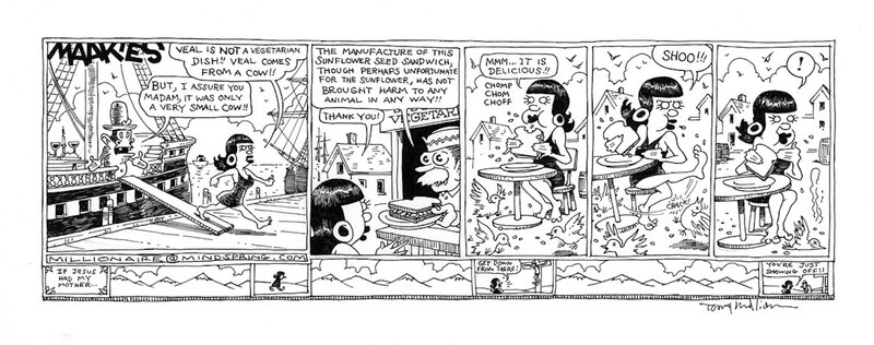 Millionaire Tony - Maakies - Comic Strip