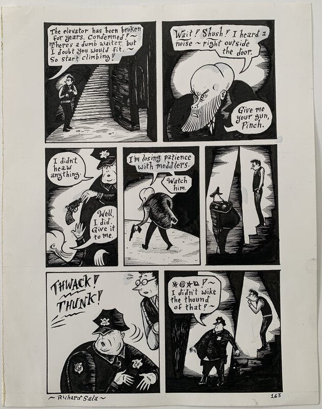 Richard Sala - Mad Night p163 - Comic Strip