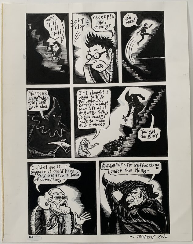 Richard Sala - Mad Night p166 - Comic Strip