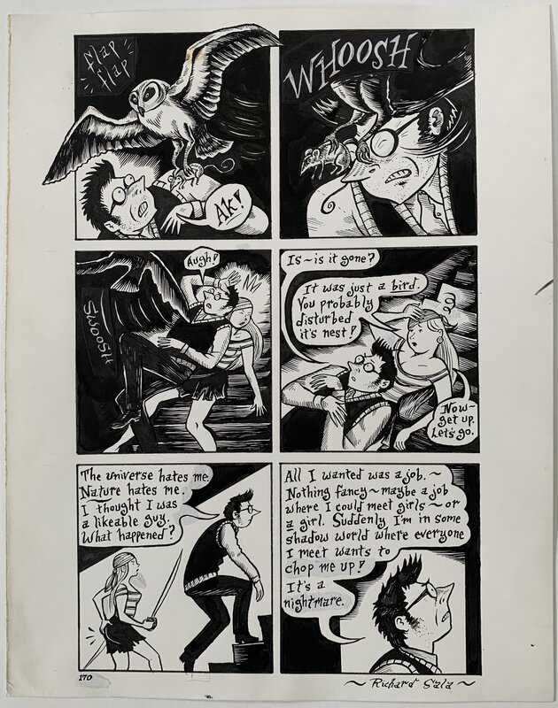 Richard Sala - Mad Night p170 - Comic Strip