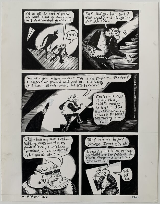 Richard Sala - Mad Night p193 - Comic Strip
