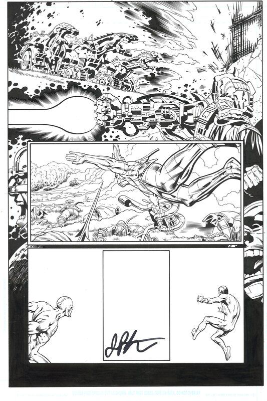 Jim Starlin, Art Thibert, Death of the new gods #5 page 21 - Comic Strip