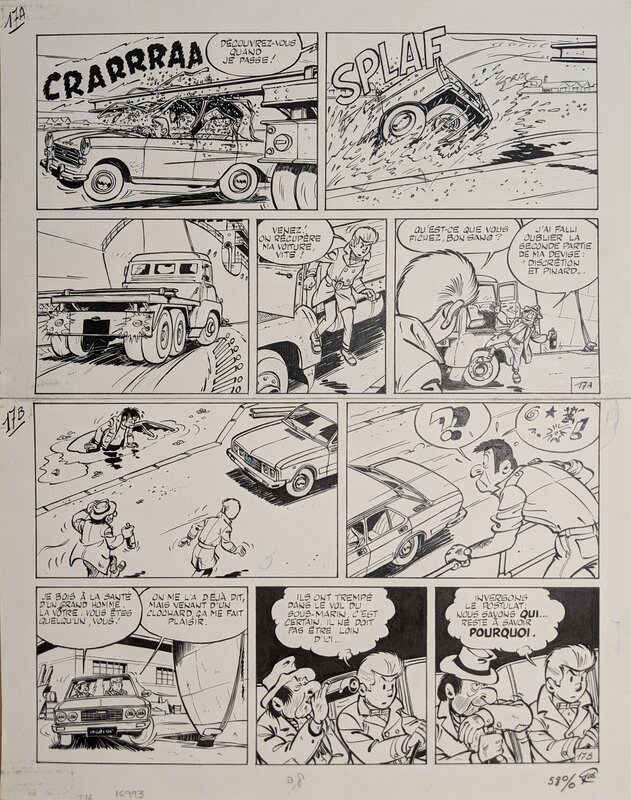 Gos, Maurice Tillieux, Gil Jourdan : Entre deux eaux (tome 16), page 17 - Comic Strip
