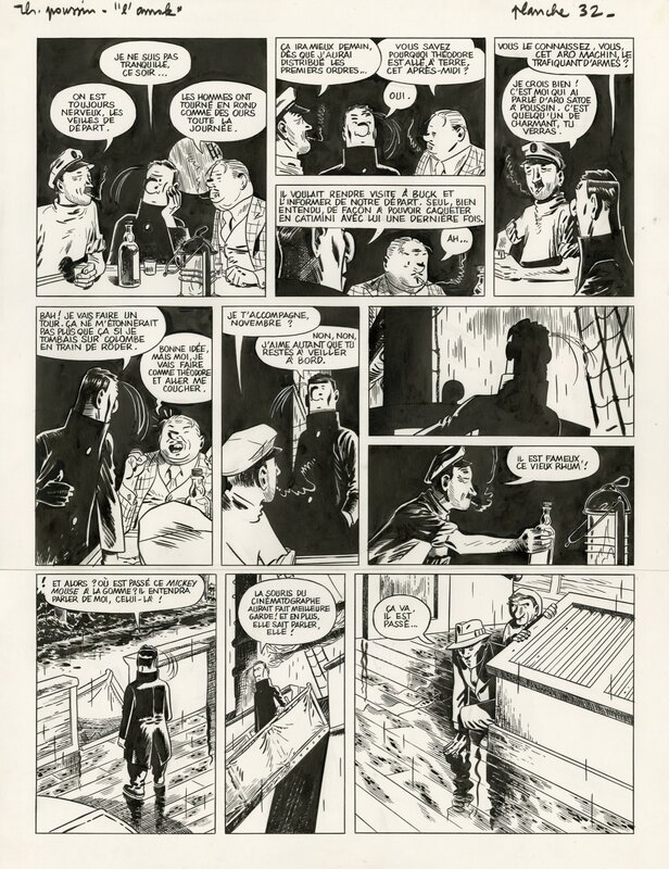 Frank Le Gall, Theodor Poussin #13: Le dernier voyage de l'Amok - Comic Strip