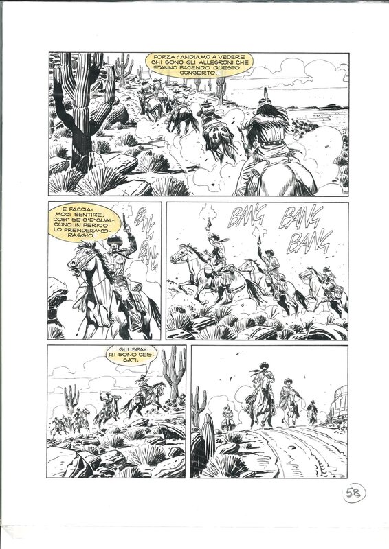 Tex Speciale 18 by Roberto De Angelis - Comic Strip