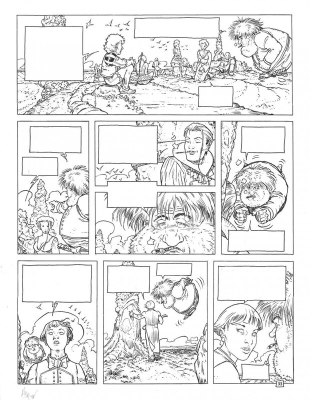 Philippe Adamov, Les EAUX DE MORTELUNE Planche 33 - Comic Strip