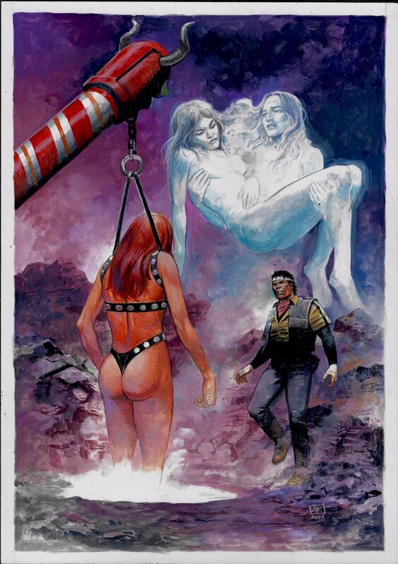 Jig of Life by Apri Kusbiantoro - Original Illustration Jig of Life by Apri Kusbiantoro - Original Illustration