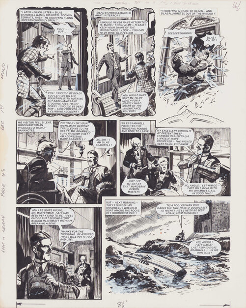 Bill Lacey | The man who searched for fear page 4 - Planche originale