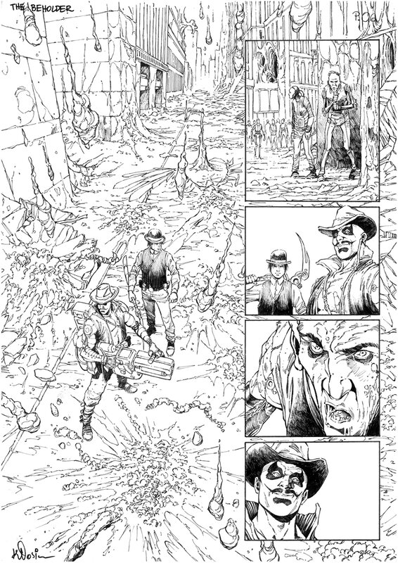 Przemyslaw Klosin, The Beholder  , Page 6 - Comic Strip