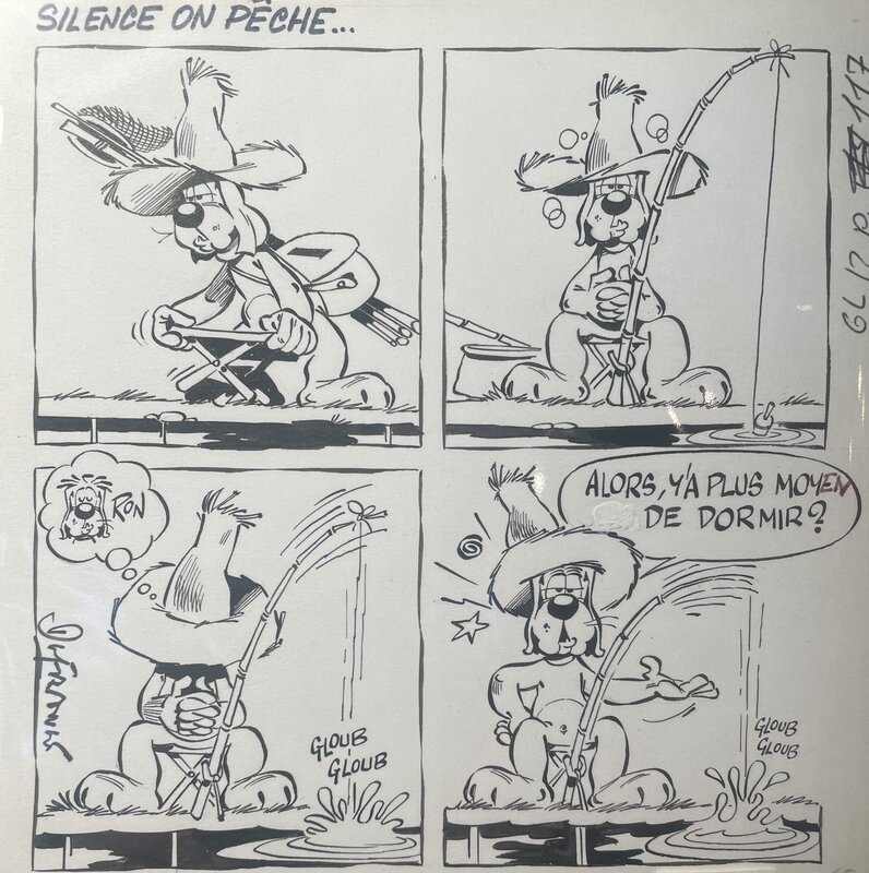 For sale - Gai Luron by Henri Dufranne, Gotlib - Comic Strip