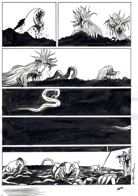 For sale - Elizabeth Holleville, Réveil des monstres - Immonde - page 156 - Comic Strip