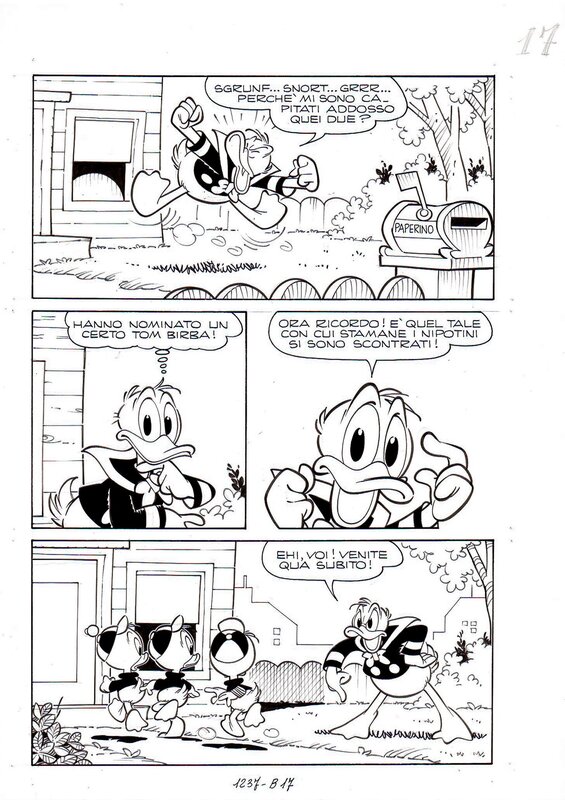 Massimo De Vita, Paperino e le pillole d'assalto p.17.jpg - Comic Strip