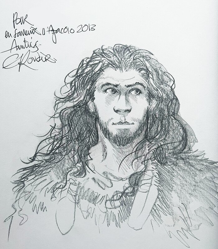 Néandertal (tome 3) by Emmanuel Roudier - Sketch