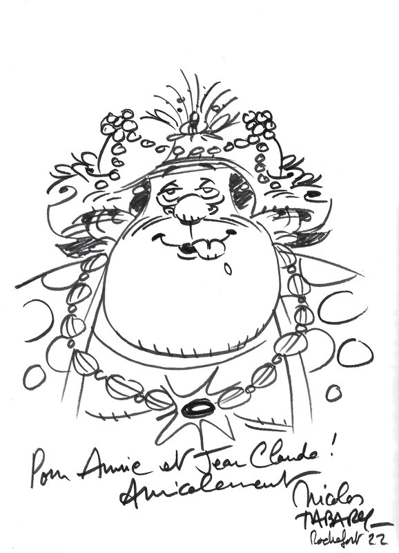 Nicolas Tabary, Elric, Jul, Le calife Haroun el Poussah - Sketch Nicolas Tabary, Elric, Jul, Le calife Haroun el Poussah - Sketch