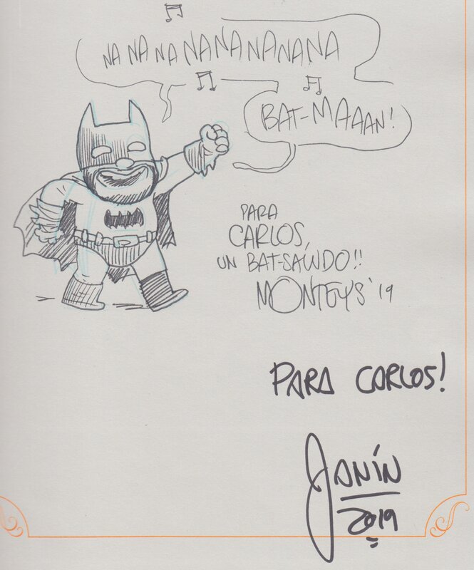 Batman by Albert Monteys - Sketch