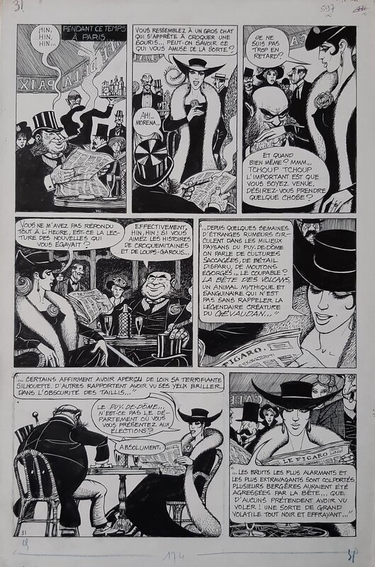 Blanche Epiphanie by Georges Pichard - Comic Strip