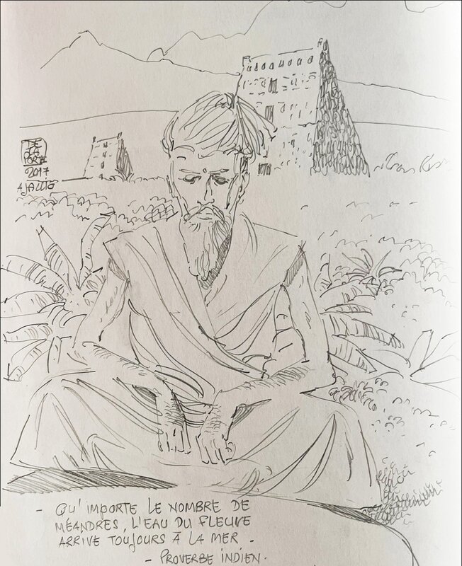 Chaabi (tome 3) by Xavier Delaporte, Richard Marazano - Sketch