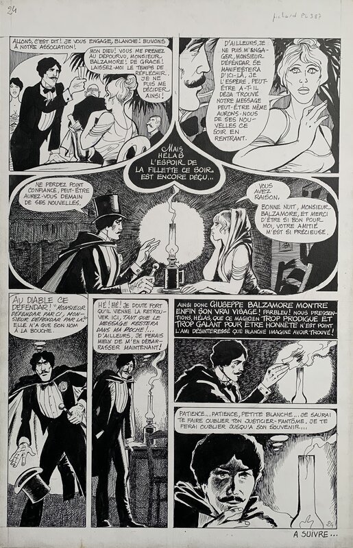 Georges Pichard, Jacques Lob, Blanche Epiphanie - Blanche à New-York - Comic Strip